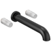Two-Handle Wall Mount Tub Filler - Less Handles