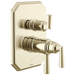 Brizo Beauclere T75565 TempAssure Thermostatic Valve with Integrated 3-Function Diverter Trim - Polished Nickel
