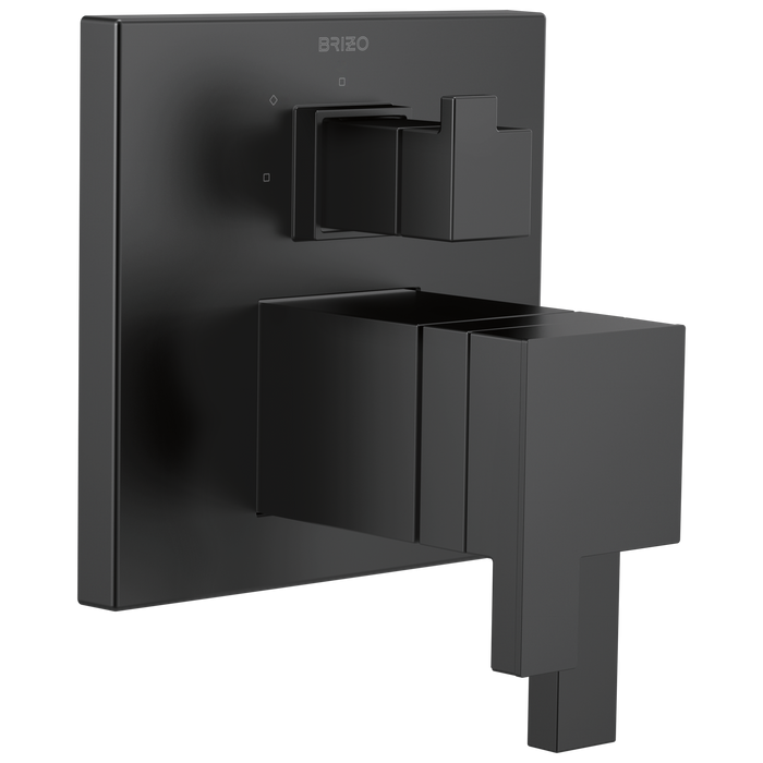Brizo Brizo Siderna: TempAssure Thermostatic Valve with Integrated 3-Function Diverter Trim