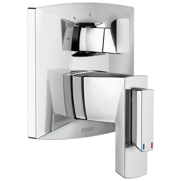 Brizo Brizo Vettis: Tempassure Thermostatic Valve With Integrated 3-Function Diverter Trim