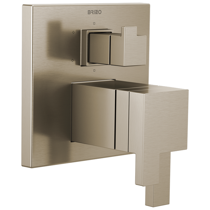 Brizo Brizo Siderna: TempAssure Thermostatic Valve with Integrated 6-Function Diverter Trim