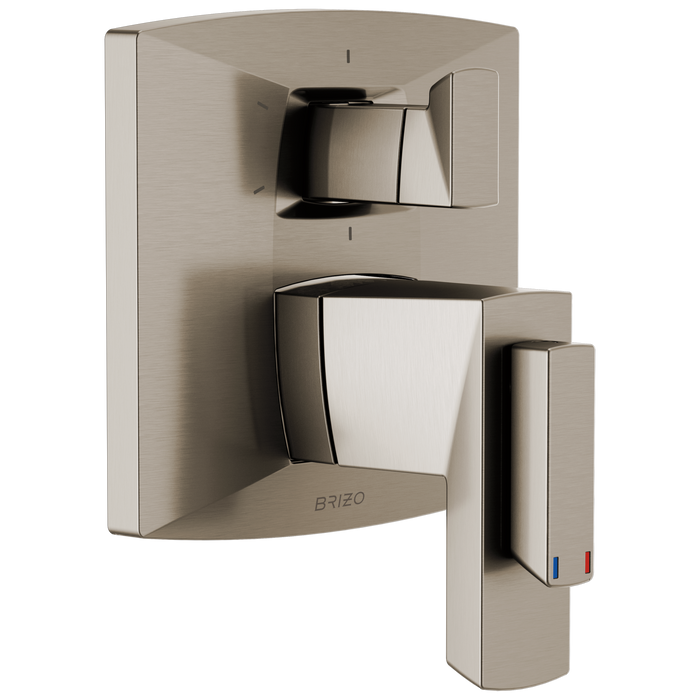 Brizo Brizo Vettis: Tempassure Thermostatic Valve With Integrated 6-Function Diverter Trim