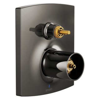 Brizo Kintsu: Pressure Balance Valve with Integrated 6-Function Diverter Trim - Less Handles