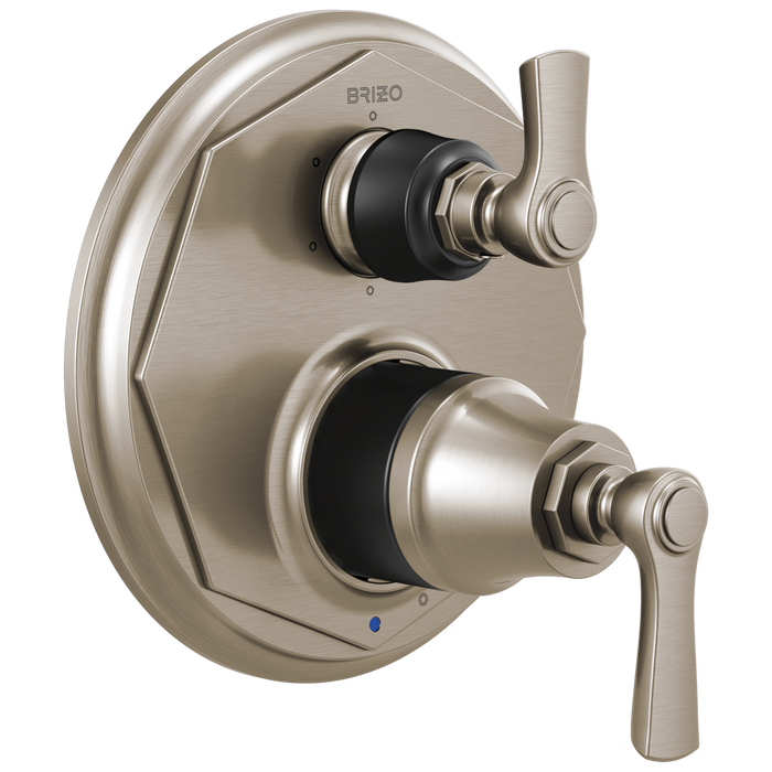 Brizo Brizo Rook: Pressure Balance Valve with Integrated 6-Function Diverter Trim