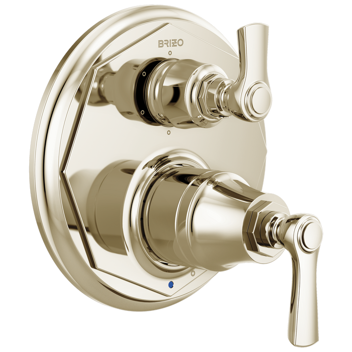 Brizo Brizo Rook: Pressure Balance Valve with Integrated 6-Function Diverter Trim