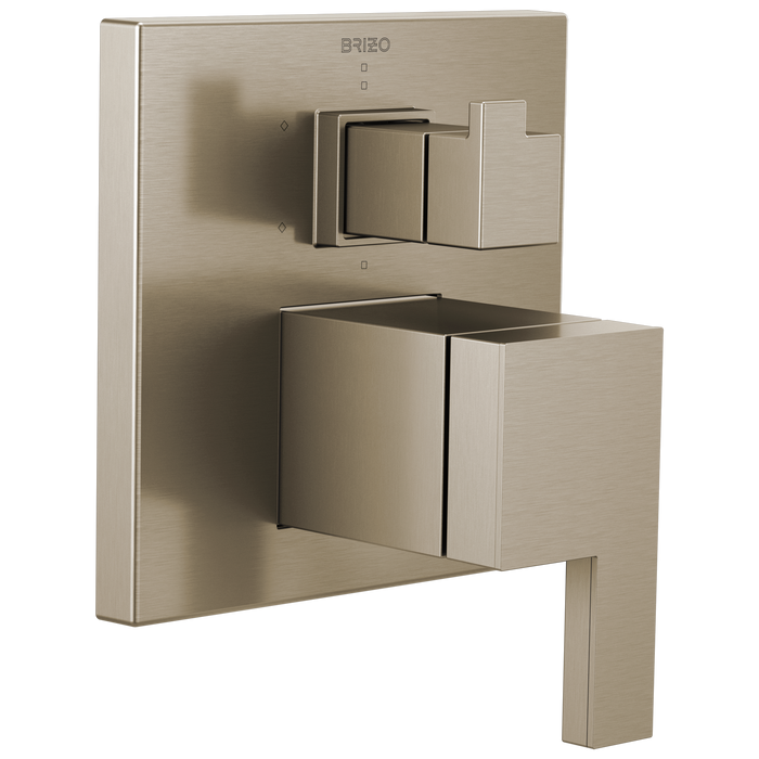 Brizo Brizo Siderna: Pressure Balance Valve with Integrated 6-Function Diverter Trim