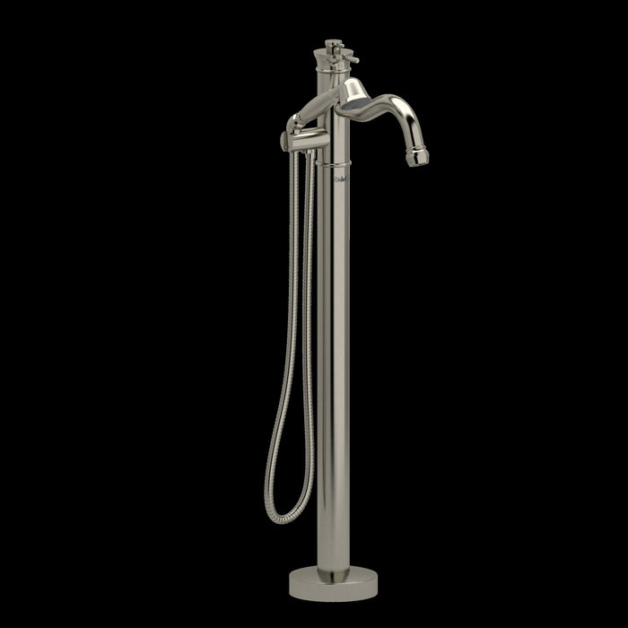 Riobel TAT39 Retro Single Hole Floor Mount Tub Filler Trim