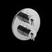 Riobel TCSTM46 CS 3/4" Therm & Pressure Balance Trim with 6 Functions