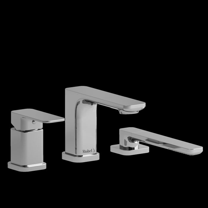 Riobel TEQ16 Equinox 3-Hole Deck Mount Tub Filler Trim