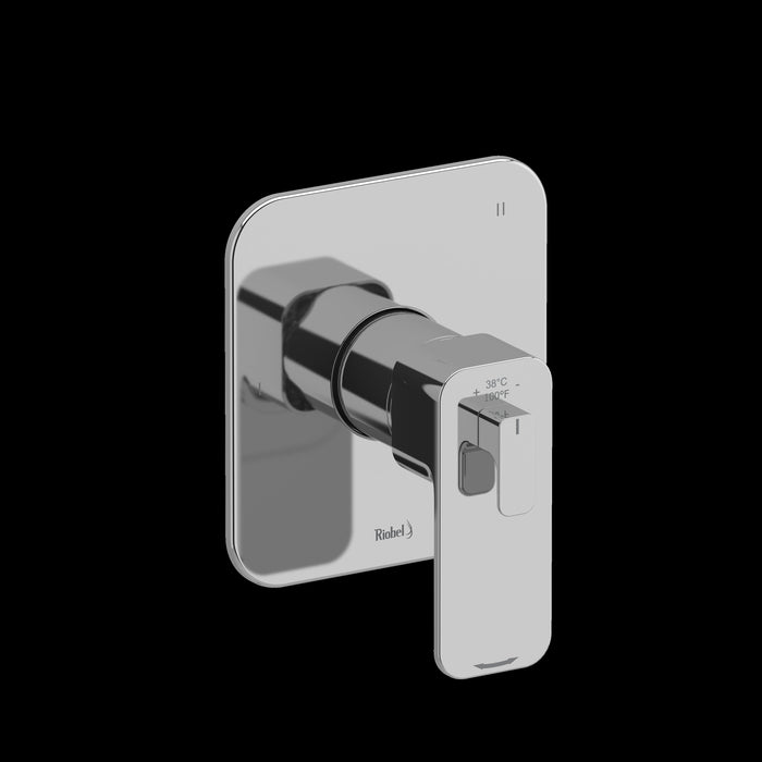 Riobel TEQ45 Equinox 1/2" Therm & Pressure Balance Trim with 5 Functions