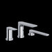 Riobel TFR16 Fresk 3-Hole Deck Mount Tub Filler Trim