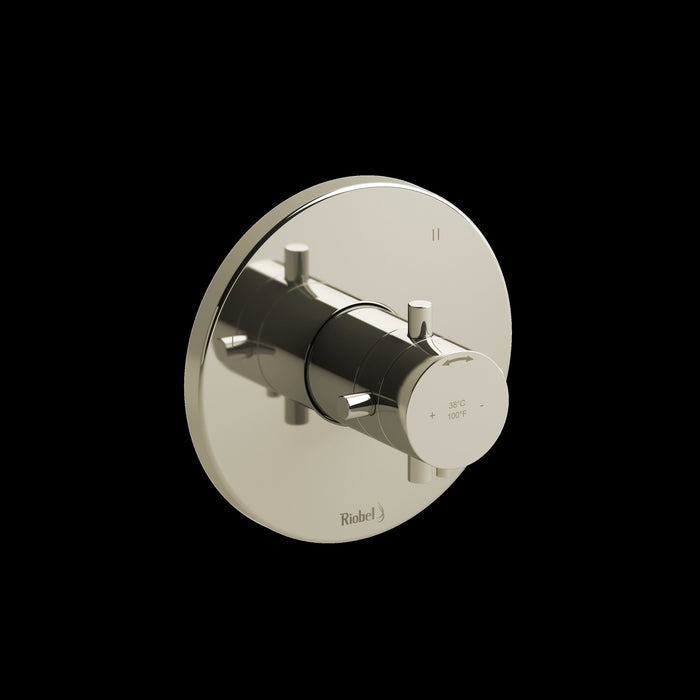 Riobel TPATM45 Pallace 1/2" Therm & Pressure Balance Trim with 5 Functions