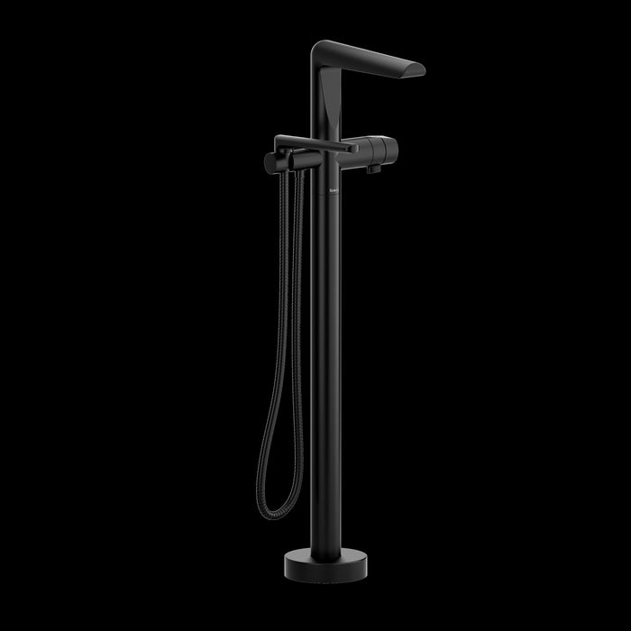 Riobel TPB39 Parabola Single Hole Floor Mount Tub Filler Trim