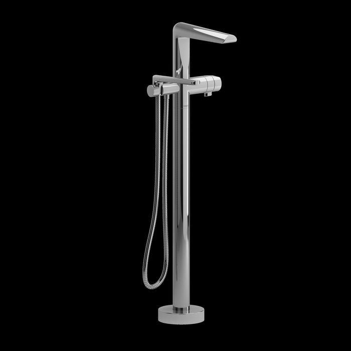 Riobel TPB39 Parabola Single Hole Floor Mount Tub Filler Trim