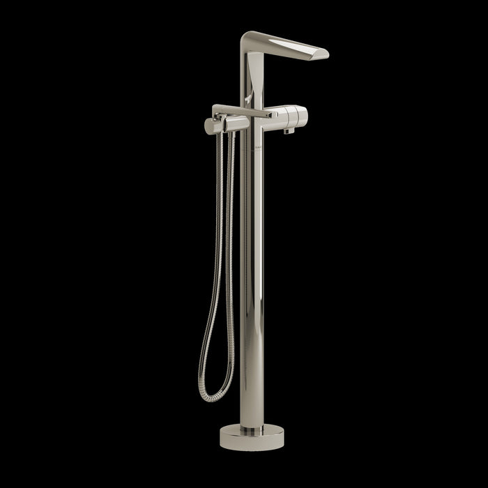 Riobel TPB39 Parabola Single Hole Floor Mount Tub Filler Trim