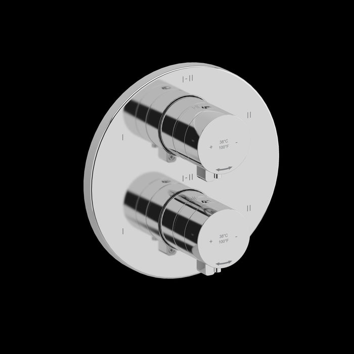 Riobel TPXTM46 Paradox 3/4" Therm & Pressure Balance Trim with 6 Functions
