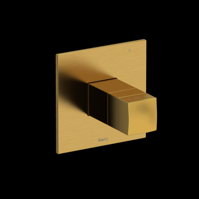 Riobel TRF47 Reflet 1/2" Therm & Pressure Balance Trim with 3 Functions