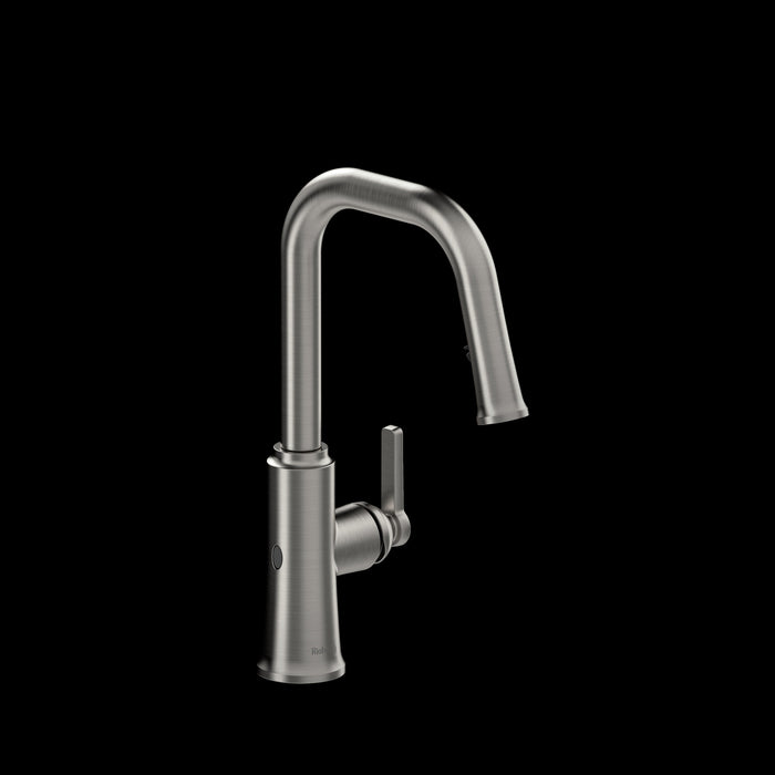 Riobel TTSQ111 Trattoria Pull-Down Touchless Kitchen Faucet with U-Spout