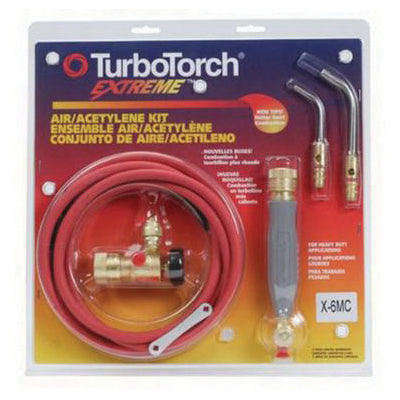 ESAB X-6MC Torch Kit, Up to 1 in, Up to 2 in Cutting Capacity, Acetylene, Air Gas