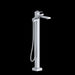 Riobel TZO39 Zendo Single Hole Floor Mount Tub Filler Trim