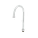T&S Brass 133X Gooseneck, Tubular, 5-3/4 in Reach, Brass, Polished Chrome