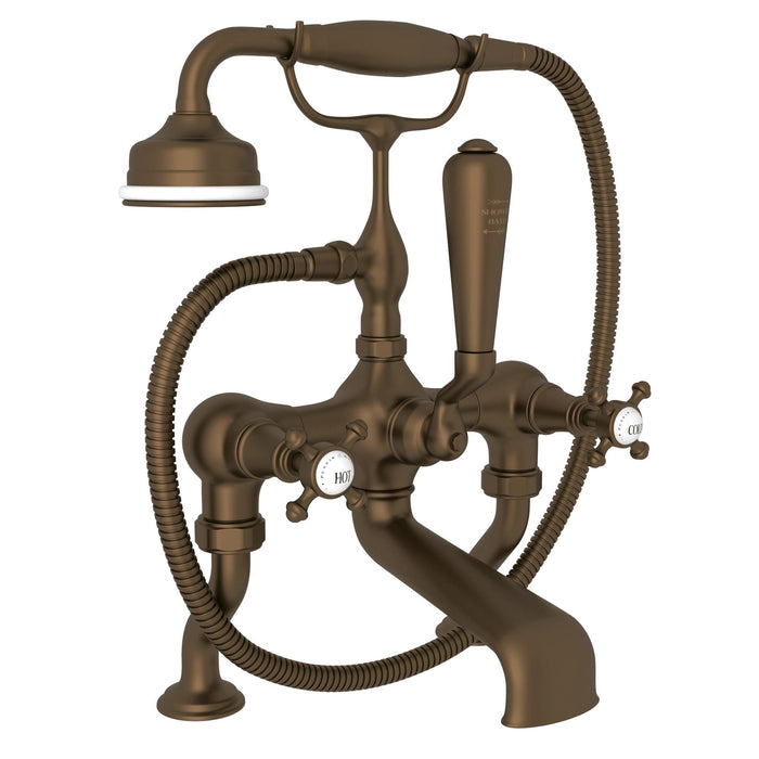 Perrin & Rowe U.3001 Georgian Era Exposed Deck Mount Tub Filler