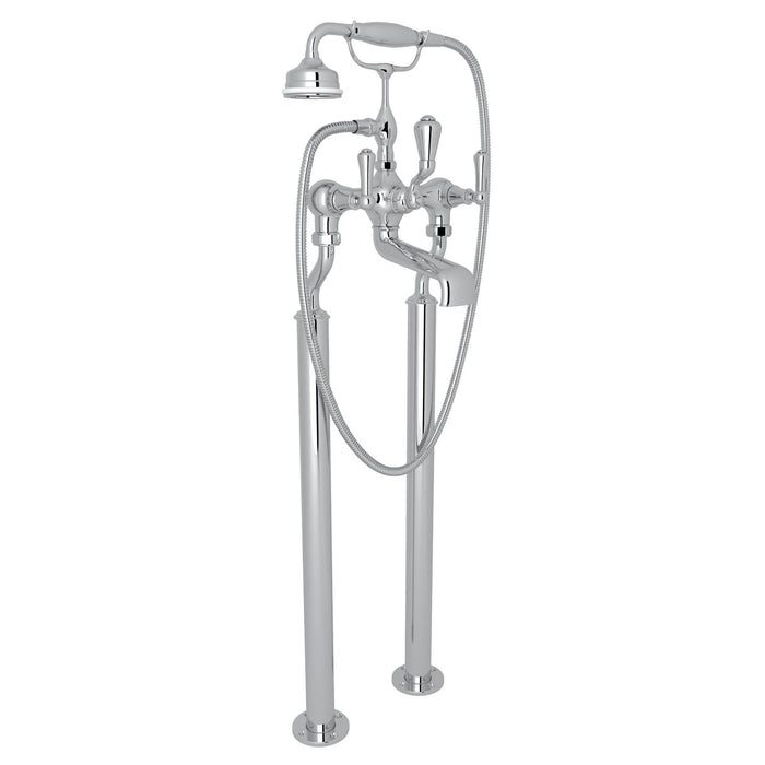 Perrin & Rowe U.3012 Georgian Era Floor Mount Tub Filler