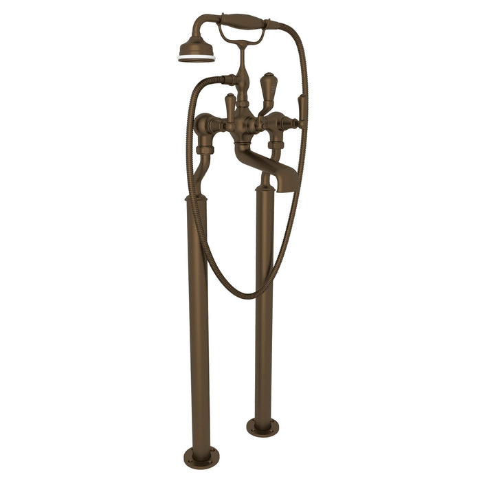 Perrin & Rowe U.3012 Georgian Era Floor Mount Tub Filler