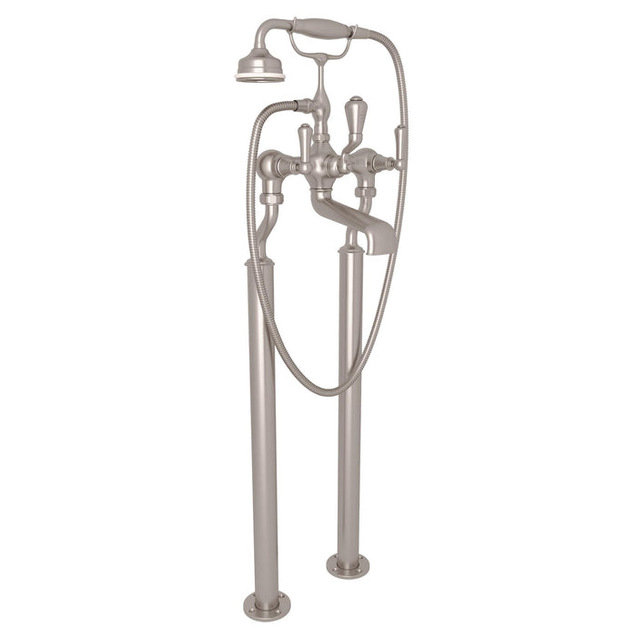 Perrin & Rowe U.3012 Georgian Era Floor Mount Tub Filler