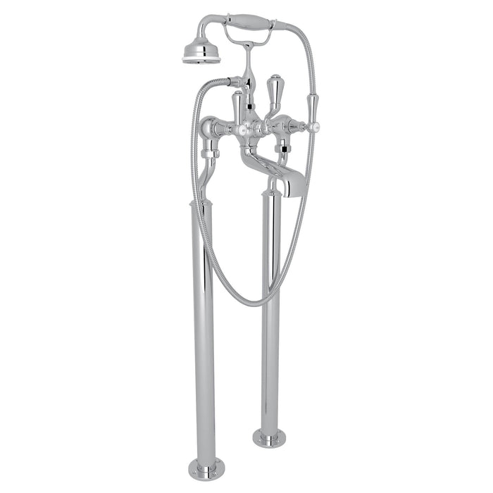 Perrin & Rowe U.3012 Georgian Era Floor Mount Tub Filler