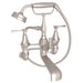 Perrin & Rowe U.3110 Deco Exposed Wall Mount Tub Filler