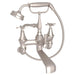 Perrin & Rowe U.3111 Deco Exposed Wall Mount Tub Filler