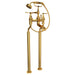 Perrin & Rowe U.3120 Deco Floor Mount Tub Filler