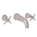 Perrin & Rowe U.3171 Deco Wall Mount Lavatory Faucet
