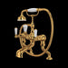 Perrin & Rowe U.3500 Edwardian Exposed Deck Mount Tub Filler