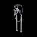 Perrin & Rowe U.3520 Edwardian Floor Mount Tub Filler