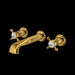 Perrin & Rowe U.3561 Edwardian Wall Mount Lavatory Faucet With U-Spout