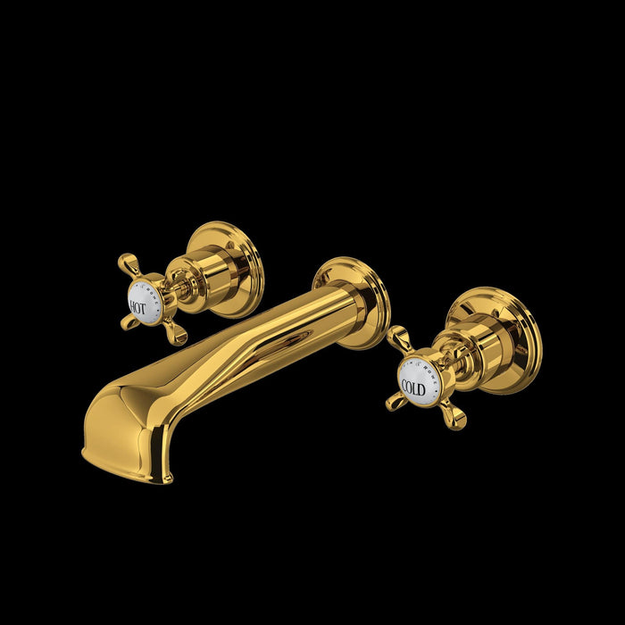 Perrin & Rowe U.3581 Edwardian Wall Mount Tub Filler