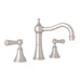 Perrin & Rowe U.3723 Georgian Era Widespread Lavatory Faucet With Column Spout