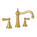 Perrin & Rowe U.3723 Georgian Era Widespread Lavatory Faucet With Column Spout