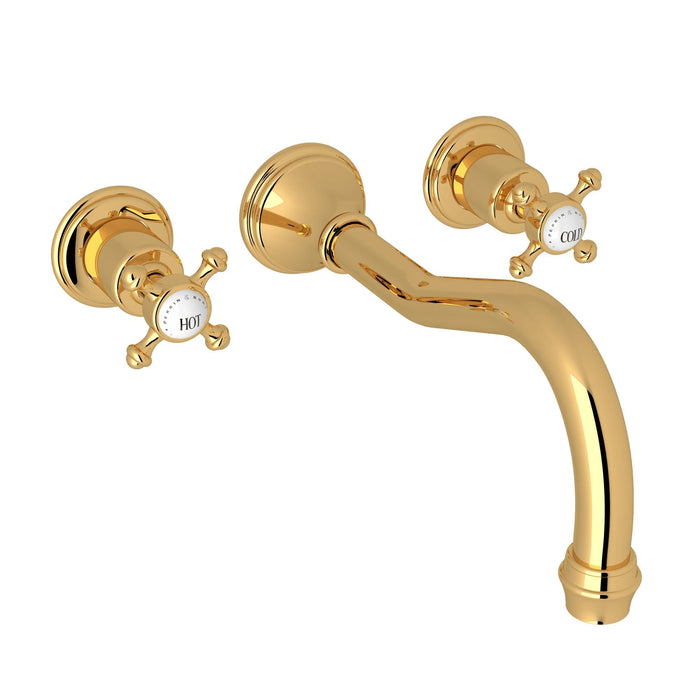 Perrin & Rowe U.3784 Georgian Era Wall Mount Tub Filler