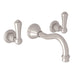 Perrin & Rowe U.3793 Georgian Era Wall Mount Lavatory Faucet
