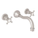 Perrin & Rowe U.3794 Georgian Era Wall Mount Lavatory Faucet