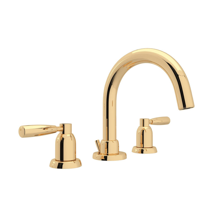 Perrin & Rowe U.3955 Holborn Widespread Lavatory Faucet With C-Spout