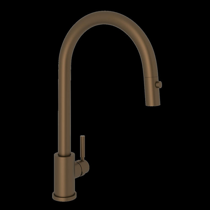 Perrin & Rowe U.4044 Holborn Pull-Down Kitchen Faucet with C-Spout