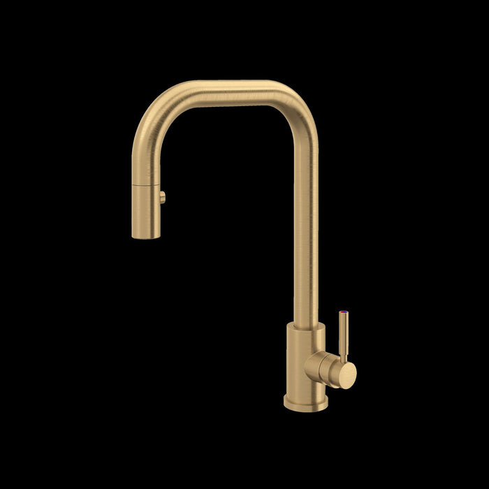 Perrin & Rowe U.4046 Holborn Pull-Down Kitchen Faucet with U-Spout