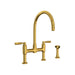Perrin & Rowe U.4273 Holborn Bridge Kitchen Faucet with C-Spout and Side Spray