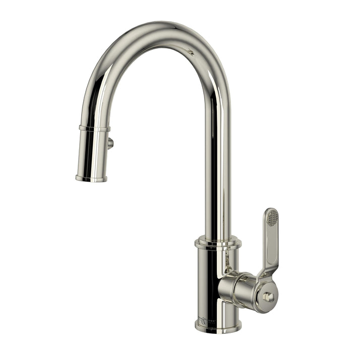 Perrin & Rowe U.4543 Armstrong Pull-Down Bar/Food Prep Kitchen Faucet