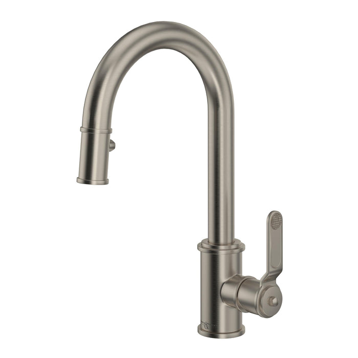Perrin & Rowe U.4543 Armstrong Pull-Down Bar/Food Prep Kitchen Faucet