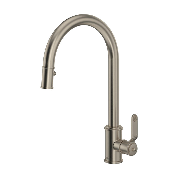 Perrin & Rowe U.4544 Armstrong Pull-Down Kitchen Faucet with C-Spout